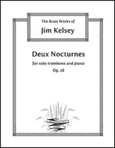 Deux Nocturnes for Trombone and Piano, Op. 16 P.O.D. cover